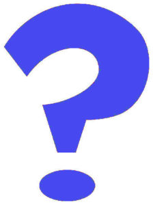 Question Mark (Blue)