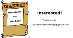 Wanted Volunteers Motif