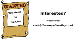 Wanted Volunteers Poster