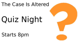 Quiz Night - 8pm Start