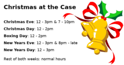 Xmas Opening Times 2023