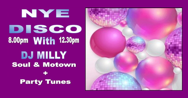 New Year's Eve Disco Poster