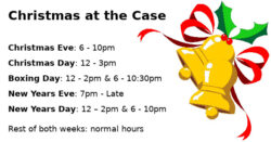 Revision 2 Xmas Opening Times