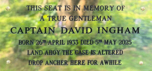David Ingham Plaque