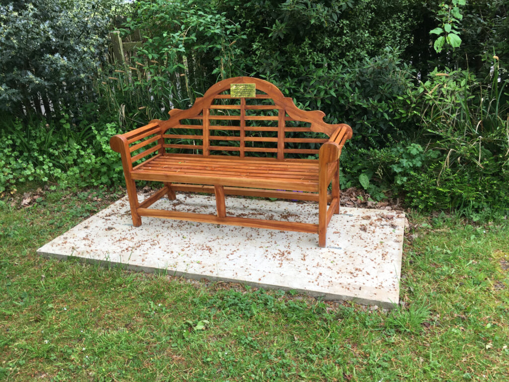 New Garden Bench