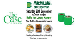 Macmillan Coffee Morning Ad